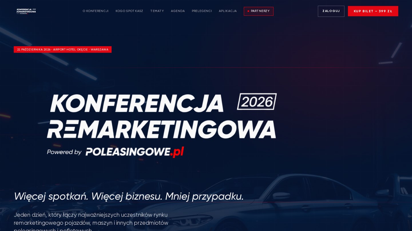 Interaktywna platforma konferencji