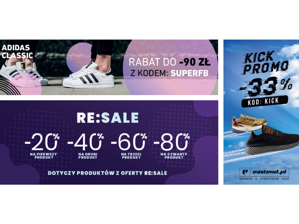 Adidas / e-commerce - Digital / bannery sprzedażowe