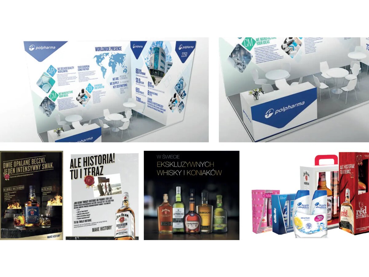 Polpharma / alkohole - Targi, print i opakowania
